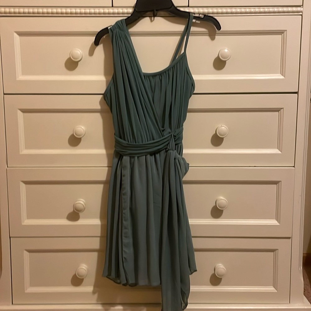 Dark Turquoise Flowy Lyrical Dance Costume